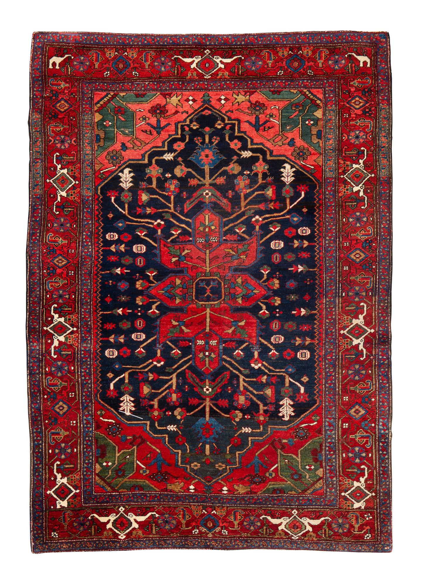 Matta, semiantik Heris, ca 203 x 144 cm.