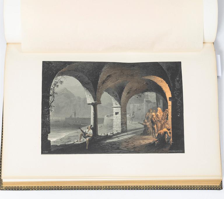 With 100 large tinted lithographed plates.