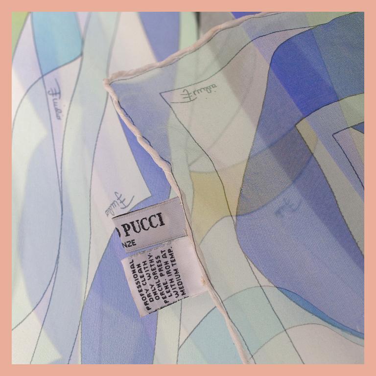 SCARF & SJAL, Emili Pucci.