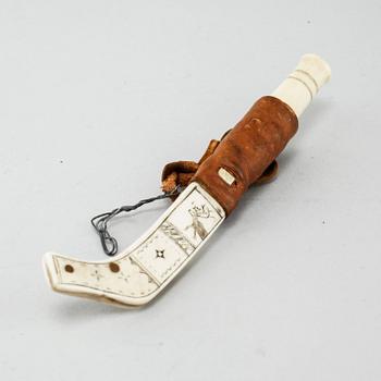 Seven sami objects, i.a letter openers, first half of the 20th century.