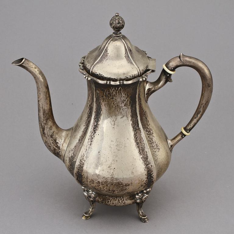 KAFFEKANNA, silver, Karl Anderson, Stockholm, 1933, vikt 620 g.