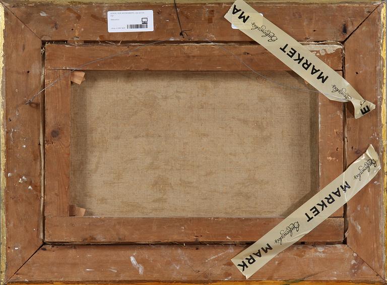 PER WICKENBERG, olja på duk, sign samt dat 1837.