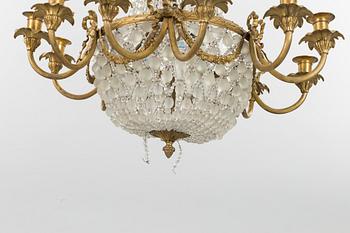 A ceiling lamp, around year 1900.