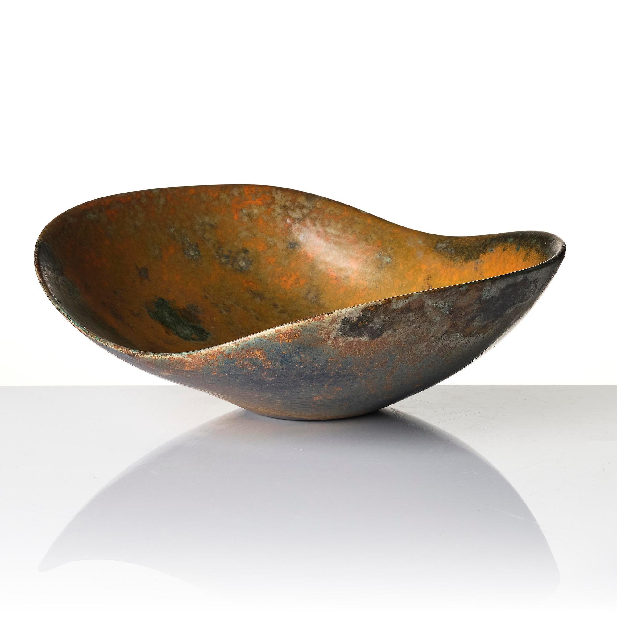 Hans Hedberg, a faience bowl, Biot, France.