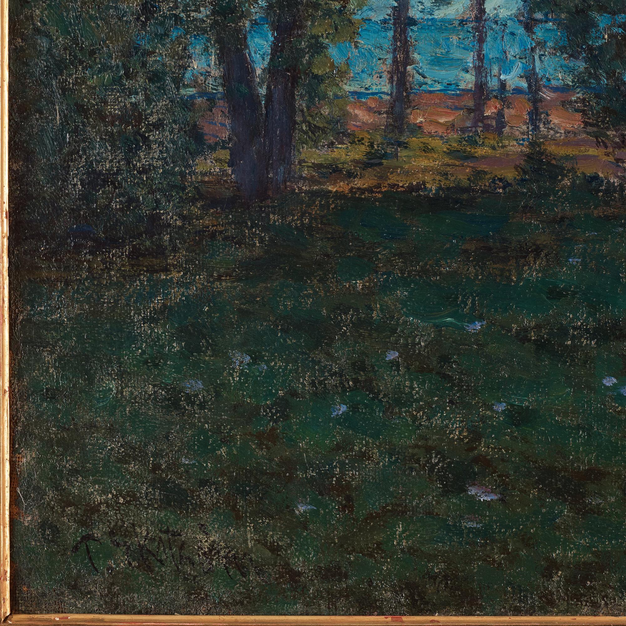 Per Ekström, Landscape at dusk.
