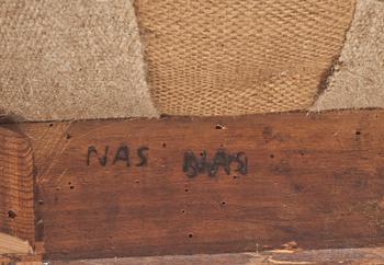 STOLAR, 5 st. Empire. Nils Andersson Lindome, 1800-talets början.