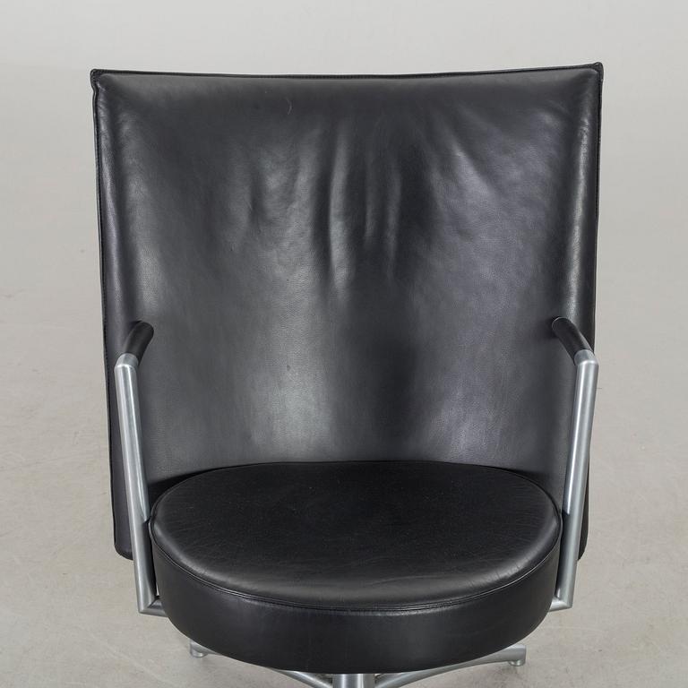 JOHANNES FOERSOM & PETER HIORT- LORENZEN , an armchair Partner for Erik Jorgensen Denmark, 21st century.