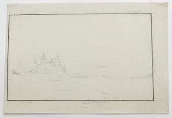 Ulrik Thersner · ULRIK THERSNER, blyerts och kol. Signerad UT och daterad 1827.