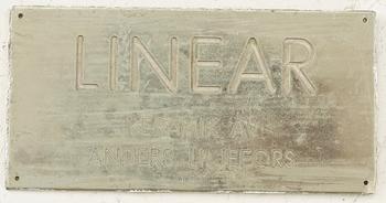 ANDERS BRUNO LILJEFORS, väggrelief 11 delar, stengods.