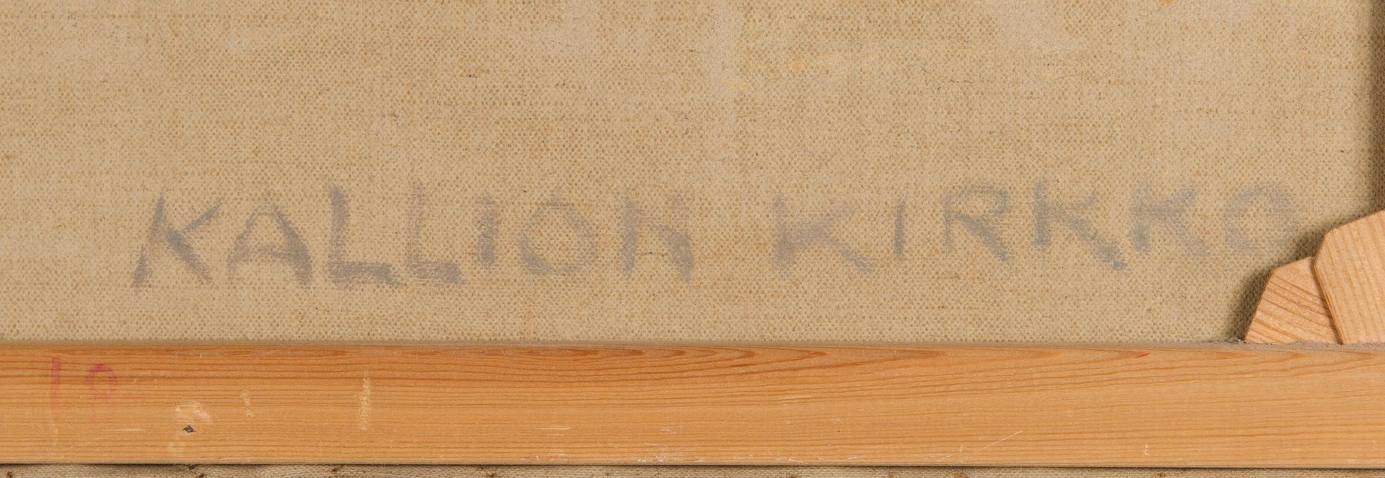 Eero Nelimarkka, Kallio Church.