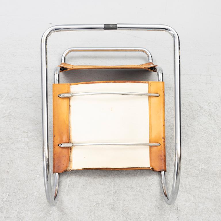 Ludwig Mies van der Rohe, Chair, "MR10", Thonet, likely 1970s.