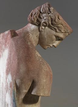 SKULPTUR, marmor, 1800-tal.
