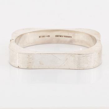 Aarika silver bangle, Finland.