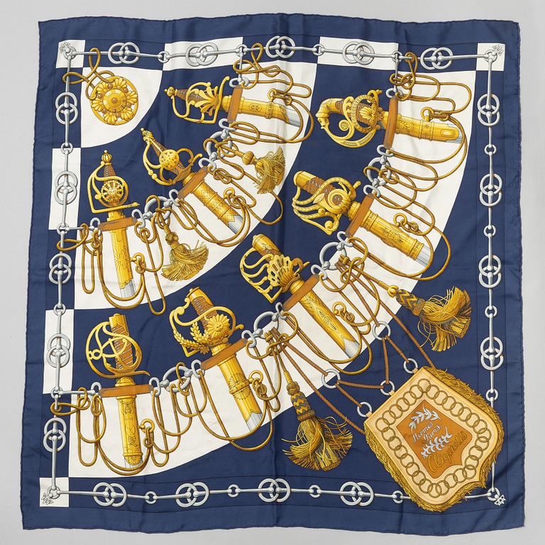 Hermès, a 'Cliquetis' scarf.