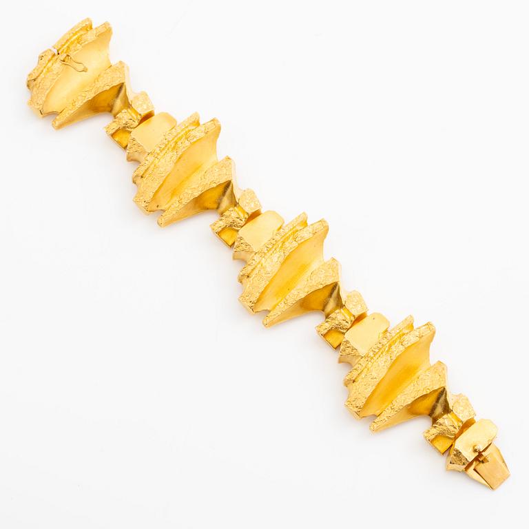 Björn Weckström bracelet 18K gold "Bear Tooth", for Lapponia.