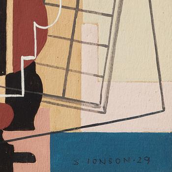 Sven Jonson, Komposition med fönster.