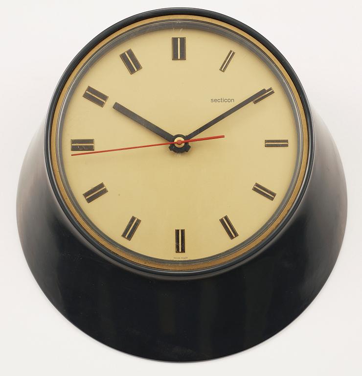VÄGGUR, "Section" Angelo Mangiarotti, The Universal Escapement Ltd. Schweiz, 1957.