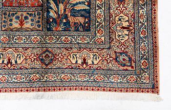 Rug, Kashmar, approx. 372 x 294 cm.