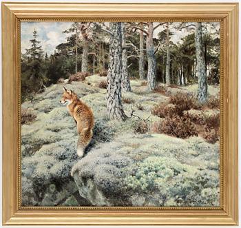 THURE WALLNER, olja på duk, signerad.