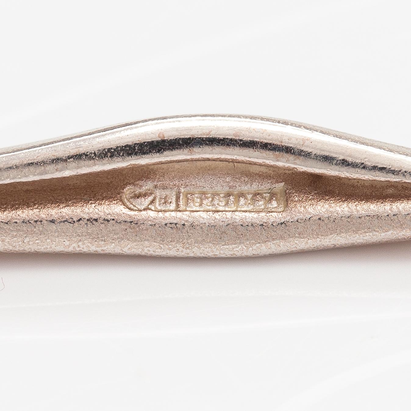 Björn Weckström, A sterling silver neckalce "Rays". Lapponia 1975.