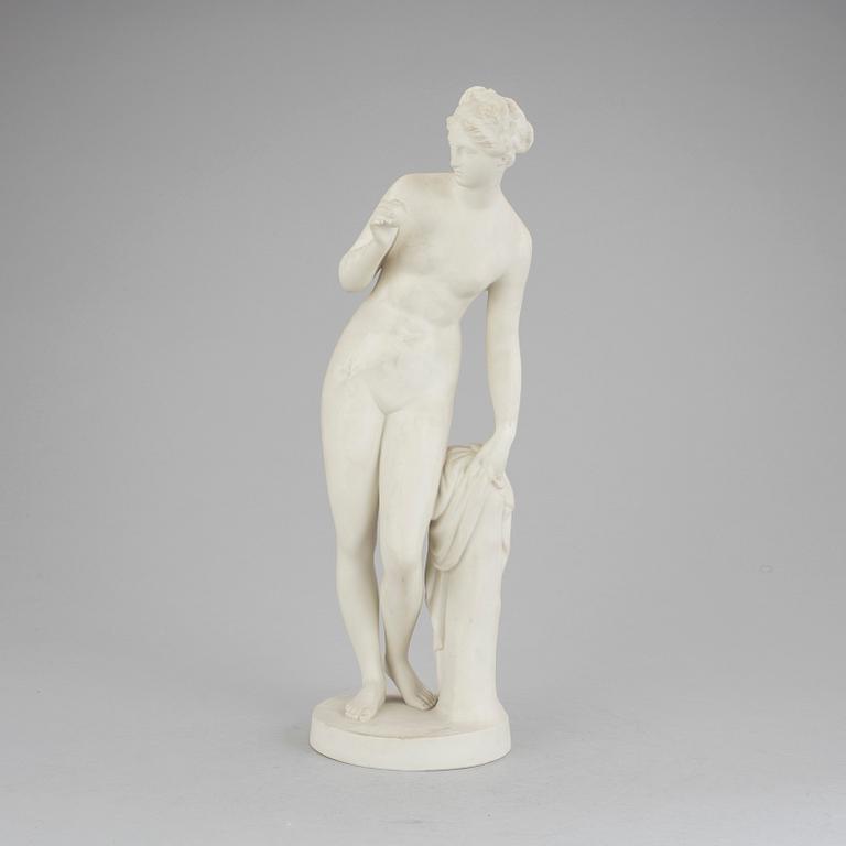 FIGURIN, parian, sannolikt Gustavsberg, efter Bertel Thorvaldsen, 1900-tal.