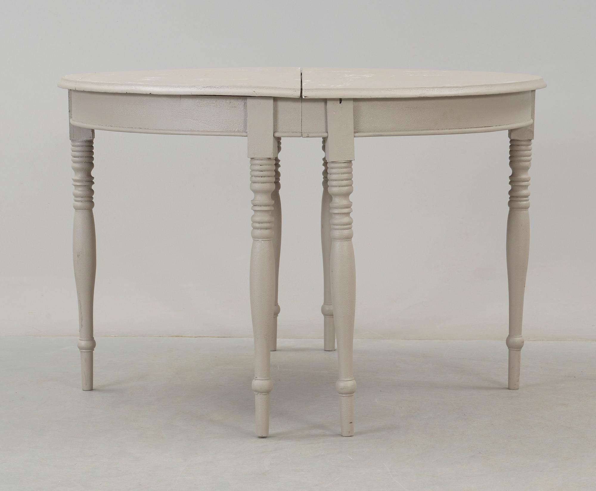 MATBORD, nyrenässans, 1800-slut.