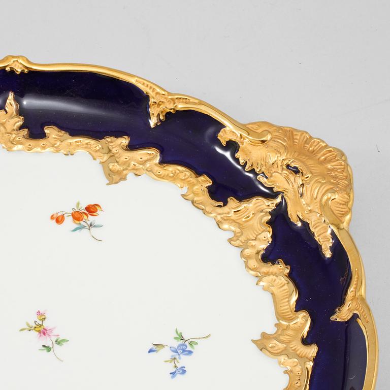 KAFFESERVIS, 12 delar, porslin, Meissen, 1900-tal.