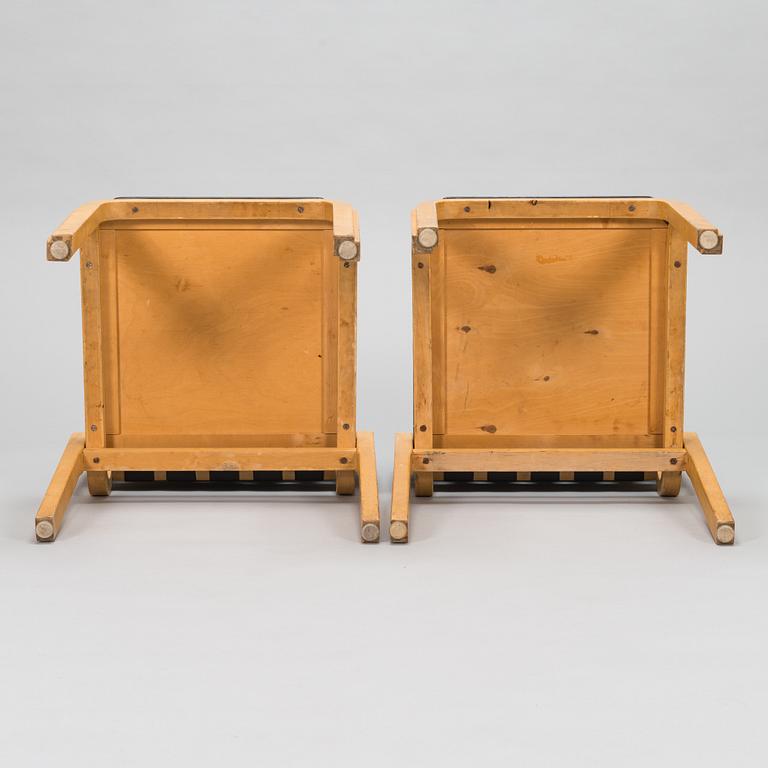 Alvar Aalto, stolar, ett par, modell 612 för Artek 1960/1970-tal.