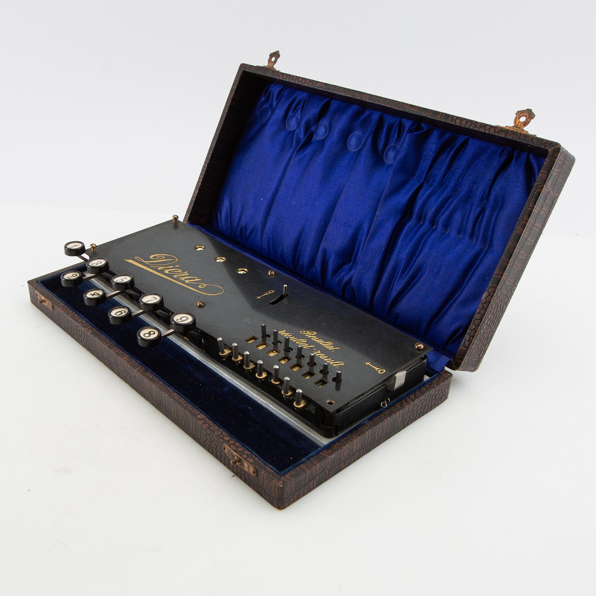 Kalkyltor Diera, Pallweber & Bordt, början på 1900-talet.