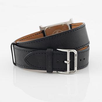 Hermès, Paris, Heure H, armbandsur, 26 x 26 (35) mm.