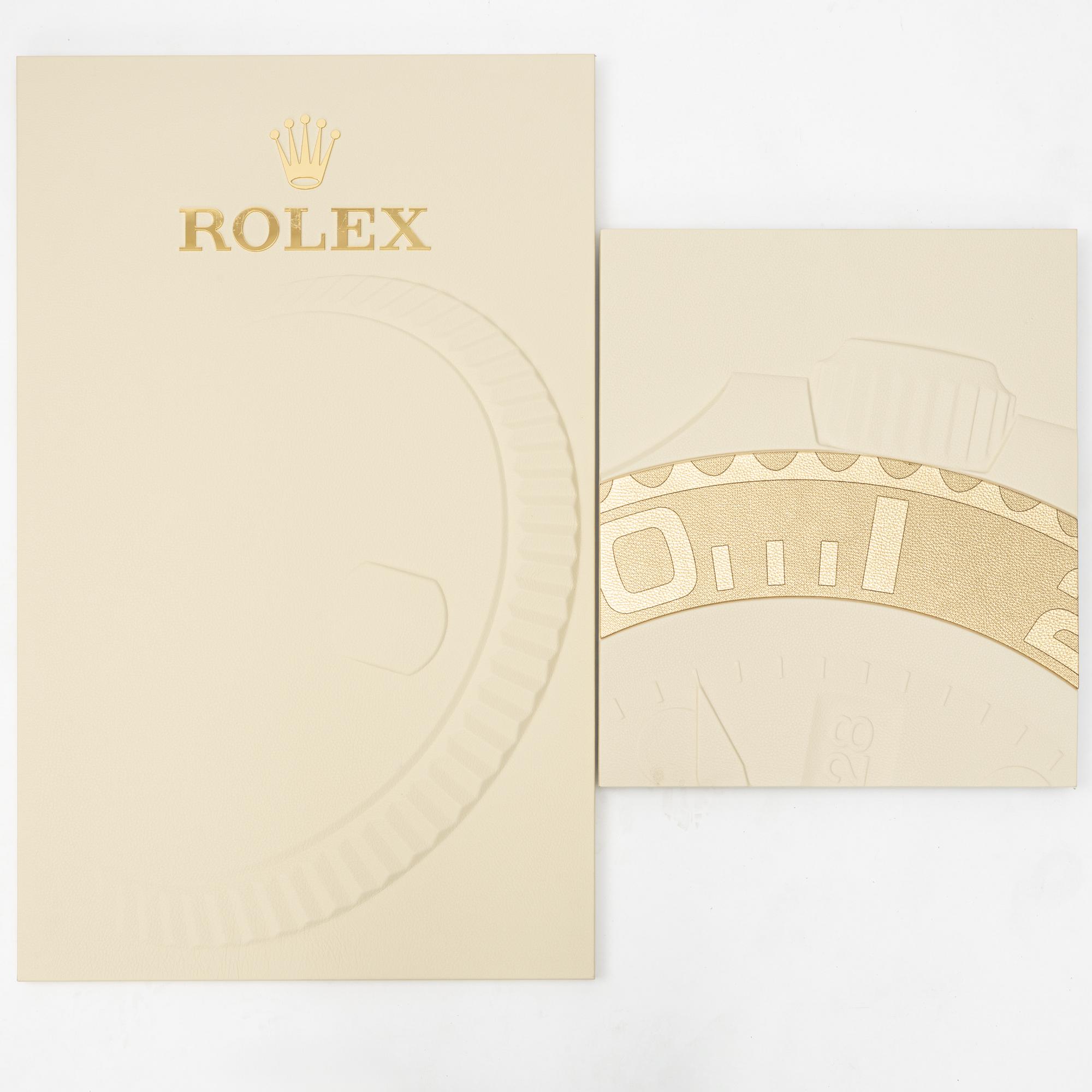 Display Items, eleven parts, including Tudor and Rolex.