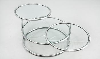 SOFFBORD, Mobilmetal, Italien, 1980/1990-tal, etikettmärkt.