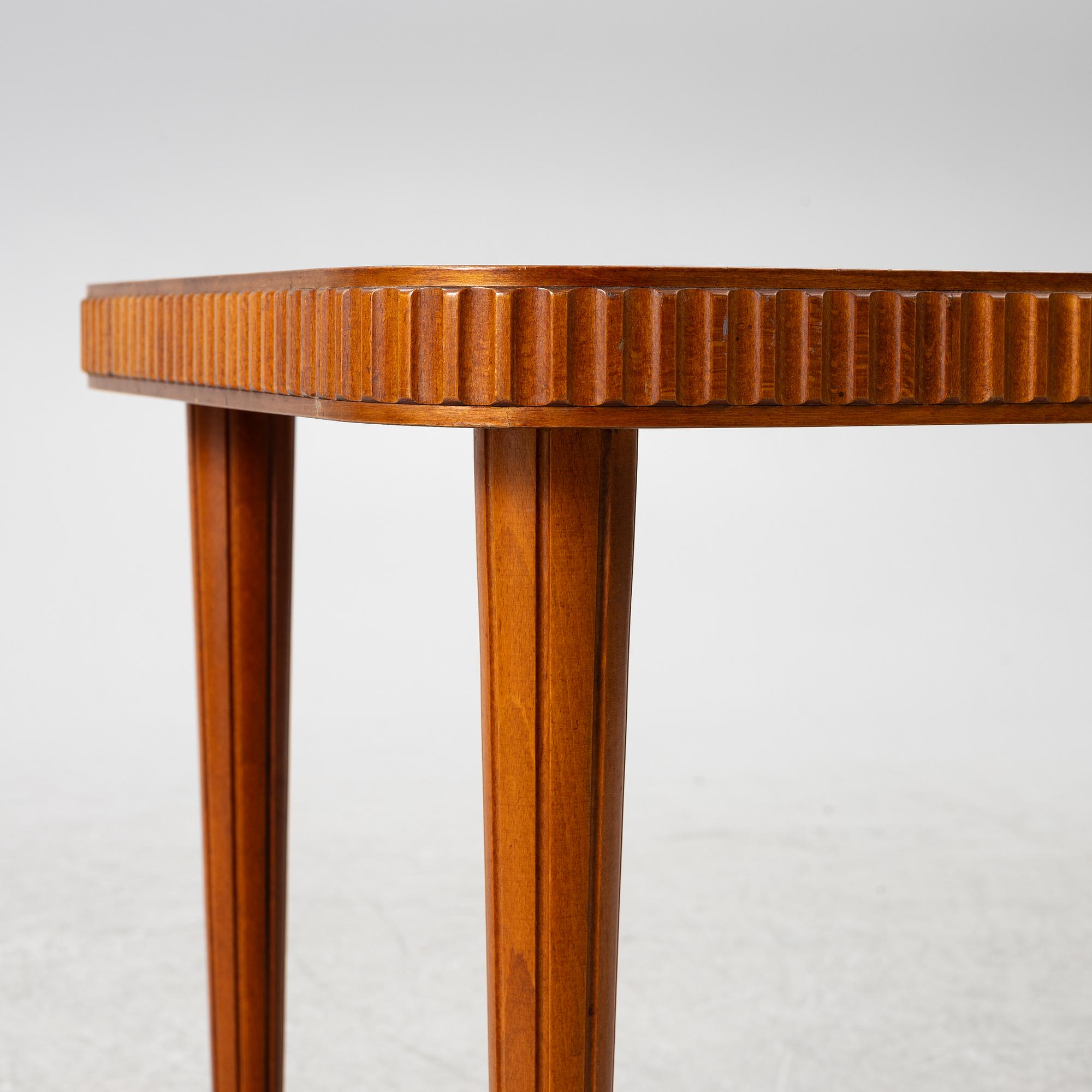Coffee table, Swedish Modern, 1940s.