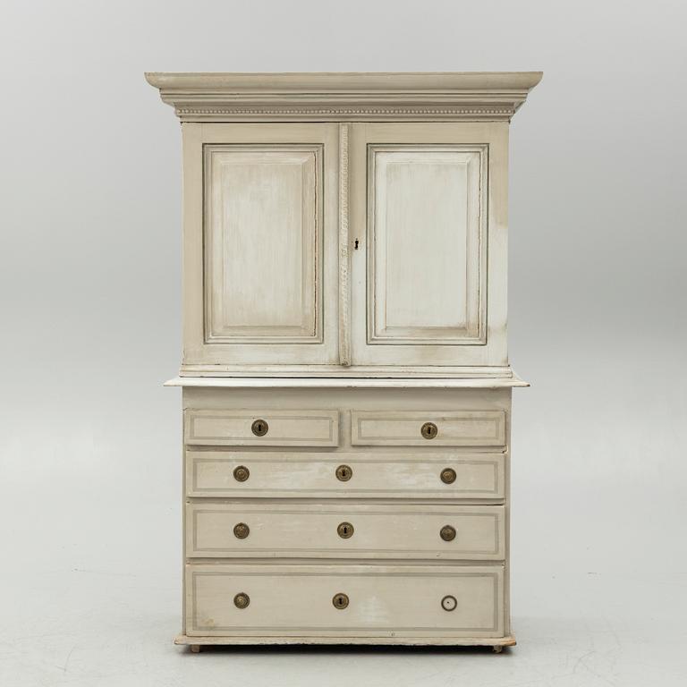 Skåp, Gustaviansk stil, omkring 1900.