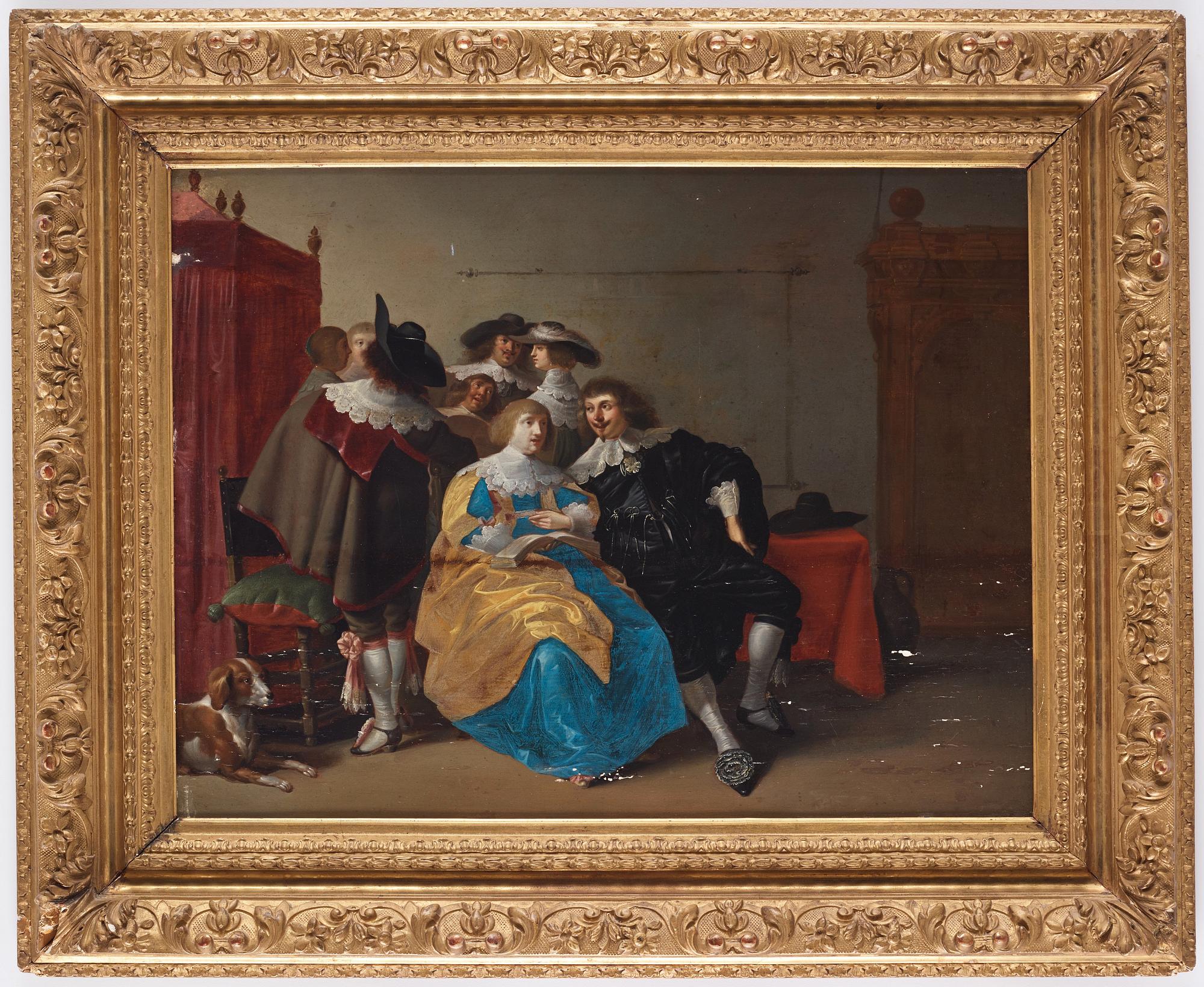 Dirck Hals, Ett glatt sällskap.