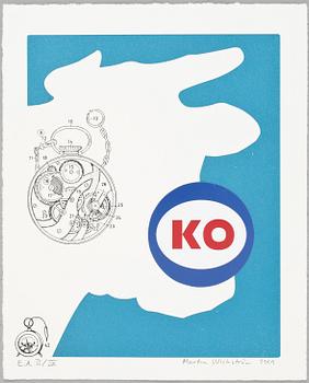 MARTIN WICKSTRÖM, bibliofilupplaga, sign, numr EA II/IX o dat 1999.