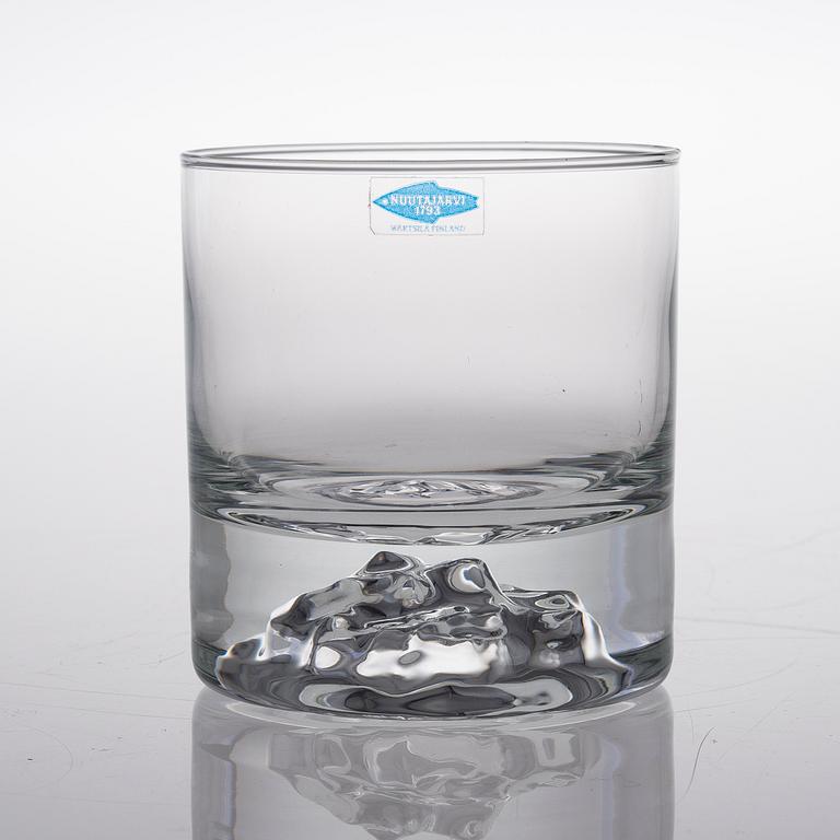 BJÖRN WECKSTRÖM, GLASSERVIS, 18 delar, "Himalaya", Notsjö.