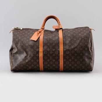 VÄSKA, Louis Vuitton, "Keepall 60", weekendbag.
