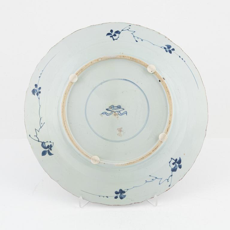 Fat, porslin, Kina, Kangxi (1662-1722).
