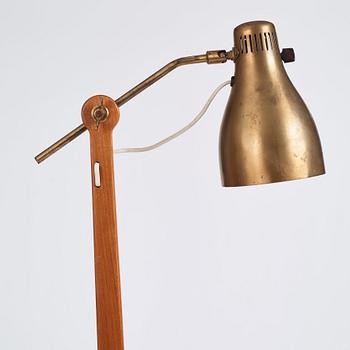 Hans Bergström, golvlampa, modell "544", ateljé Lyktan, Åhus, 1940-50-tal.