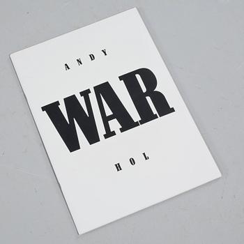 ANDY WARHOL, katalog, "liquid pop", 1999, för Wetterling Gallery och Art Now Gallery.