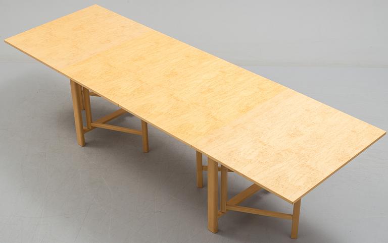 BRUNO MATHSSON, table, "Maria Flap", Bruno Mahtsson  International, Värnamo. 20th / 21th century.