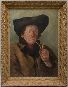 Oskar Hoffmann, MAN WITH PIPE.