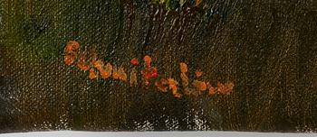 Bertram Schmiterlöw, oil on canvas, signed.