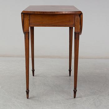 A 19th century mahogany table.