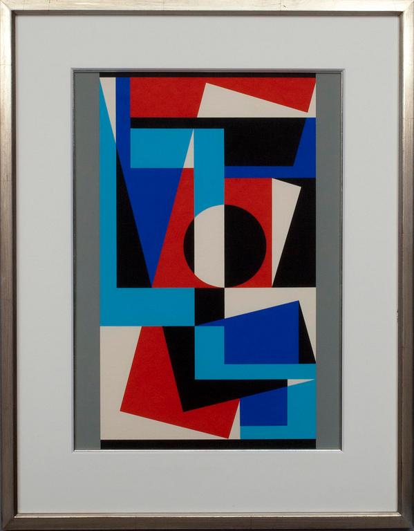 LARS GUNNAR NORDSTRÖM (SUOMI), serigrafia, ei sign.