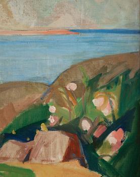 Carl Gunne, "Cliffs and Sea".