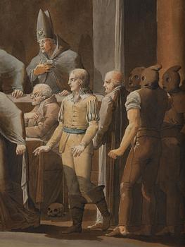 Pehr Emanuel Limnell, Scene from The Italian or The Ruins at Paluzzi.