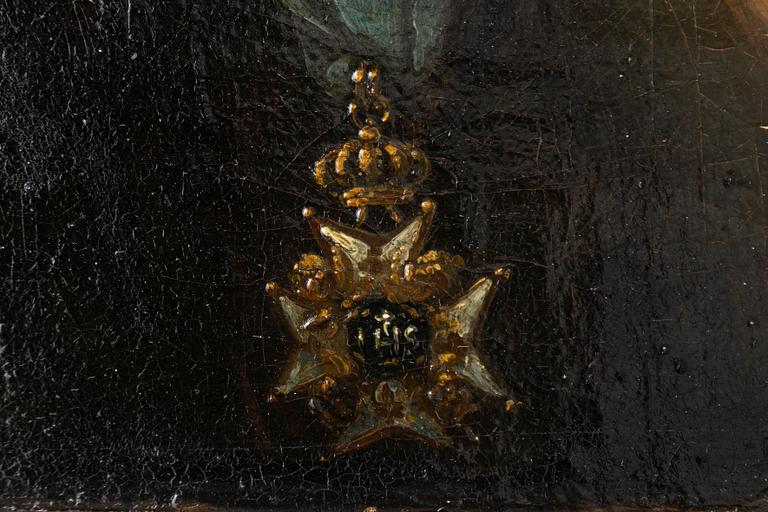 Unknown artist, 19th century. "Councillor Nils af Wetterstedt".