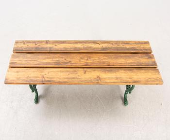 Trädgårdsgrupp, Melins gjuteri i Anderstorp, 5 delar, "Ormbunke", 1900-talets första hälft.